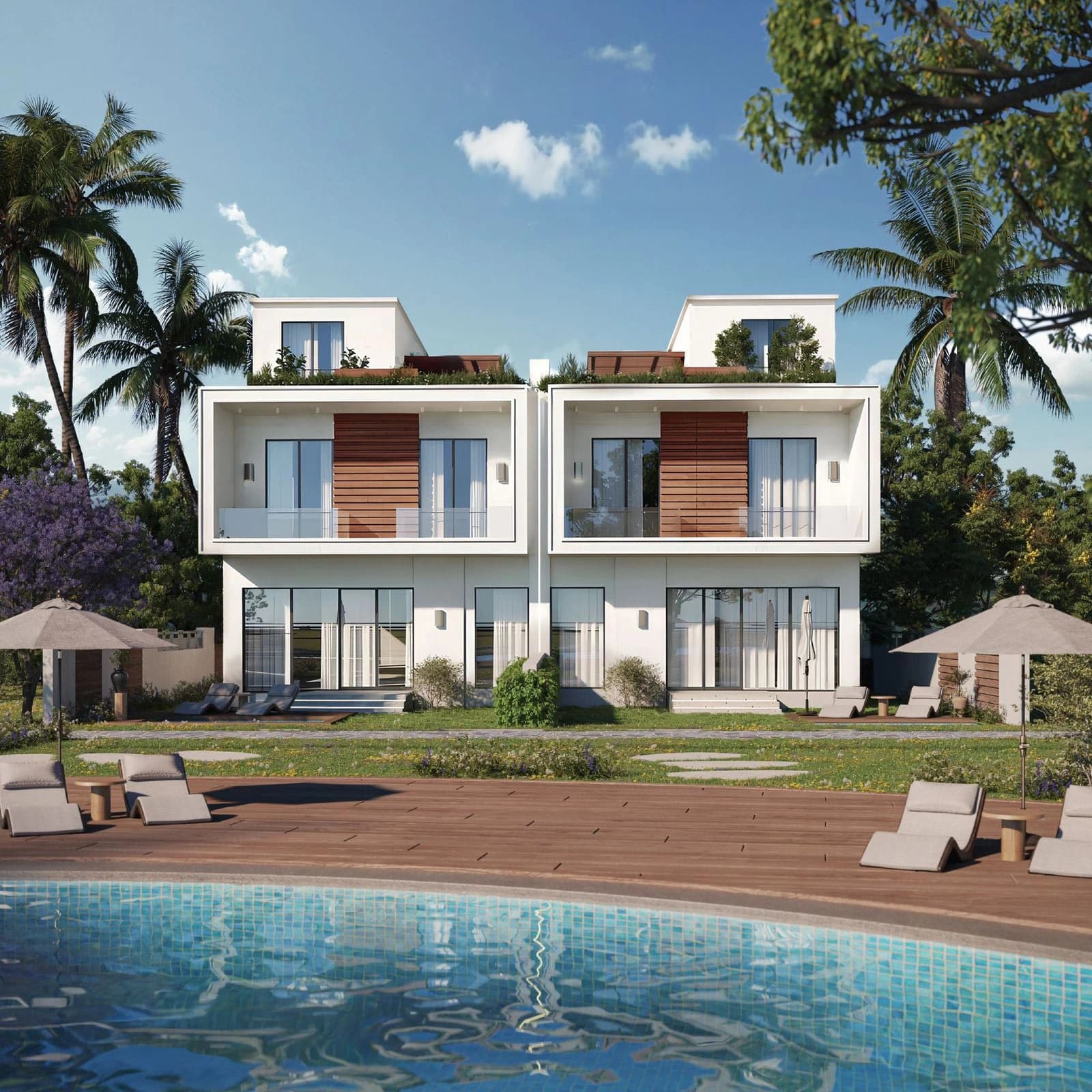 3 Bedrooms Apartment in Lagoons - 3